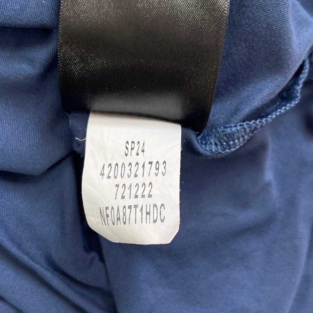 The North Face Dune Sky FlashDry Short Sleeve Polo Mens XL Blue Hiking Active - Picture 12 of 13